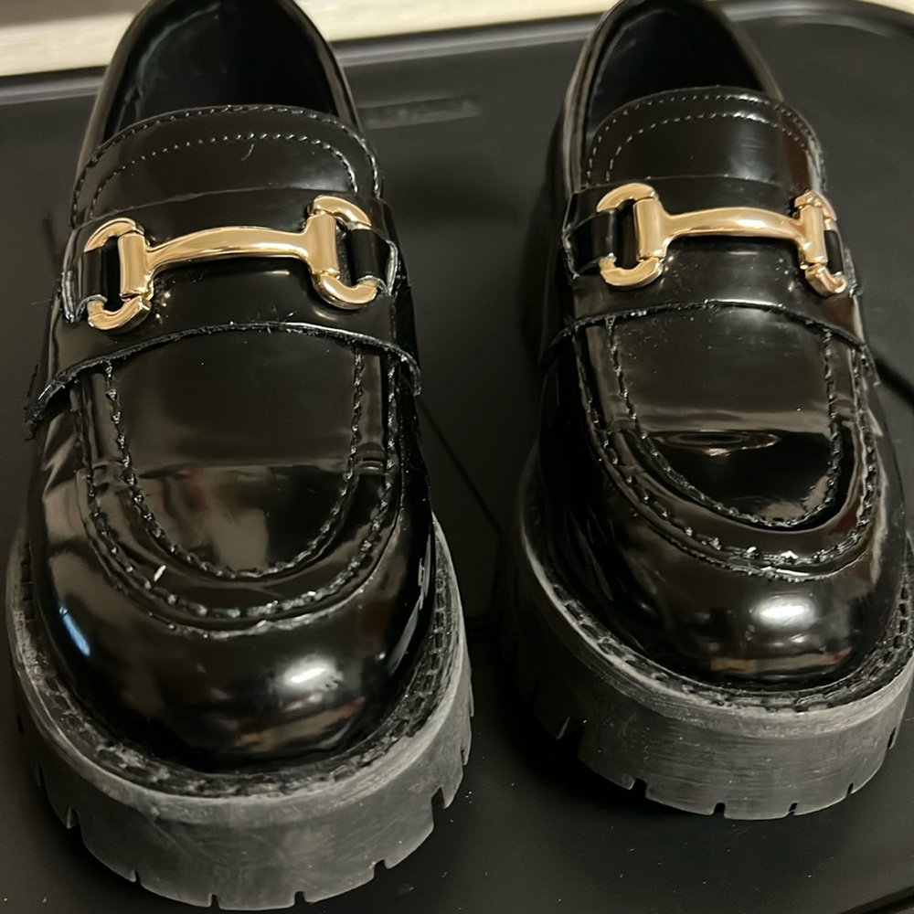 Steve Madden Lando Tailored Lug Sole Bit Loafers